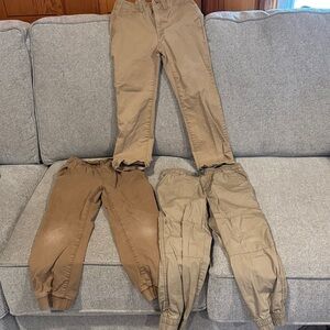 Boys khakis lot size 6